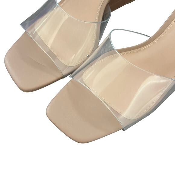 A NEW DAY Susana Wedge Heels Clear 11 - Picture 4 of 5